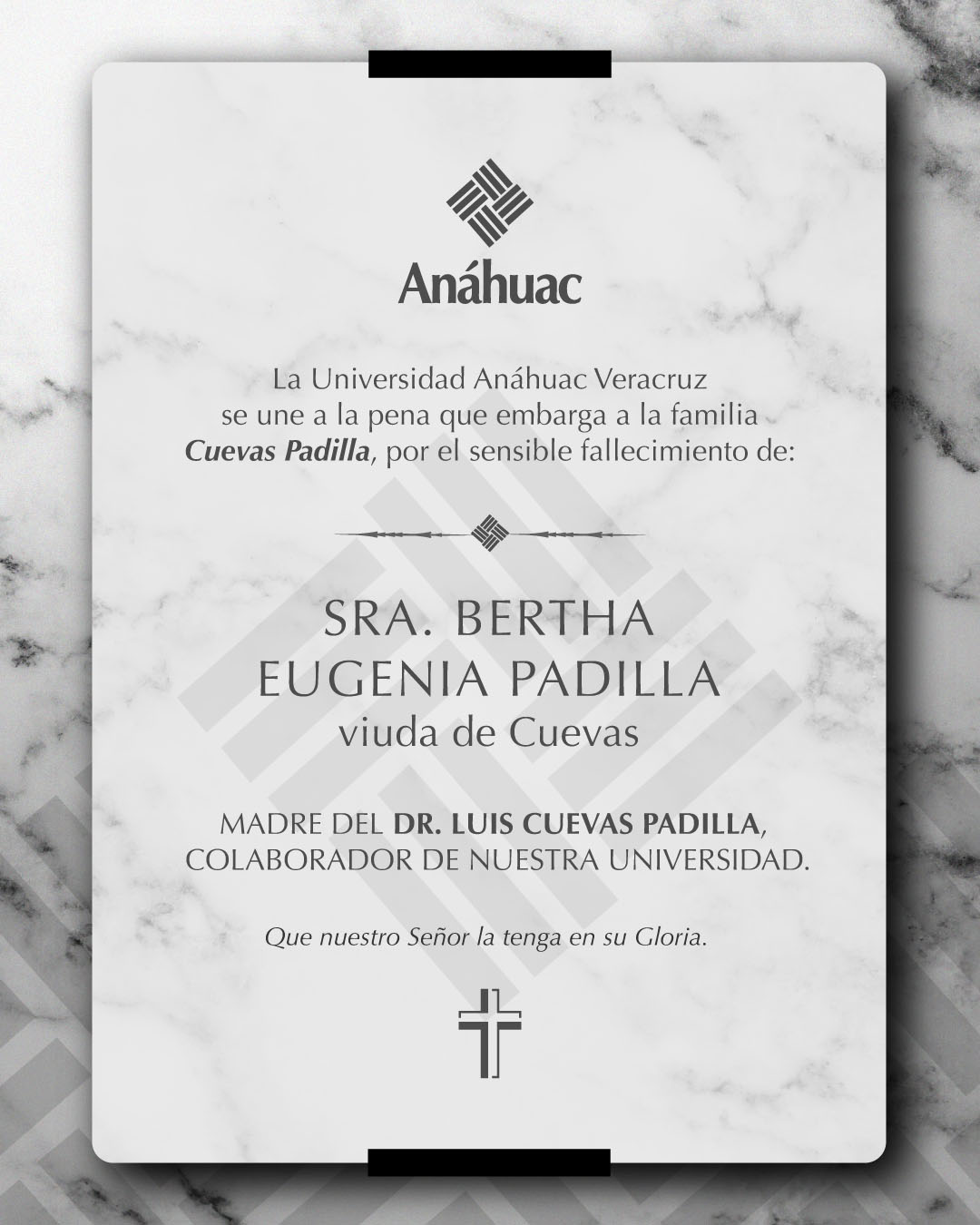 1 / 10 - Sra. Bertha Eugenia Padilla 1 / 10 - Sra. Bertha Eugenia Padilla