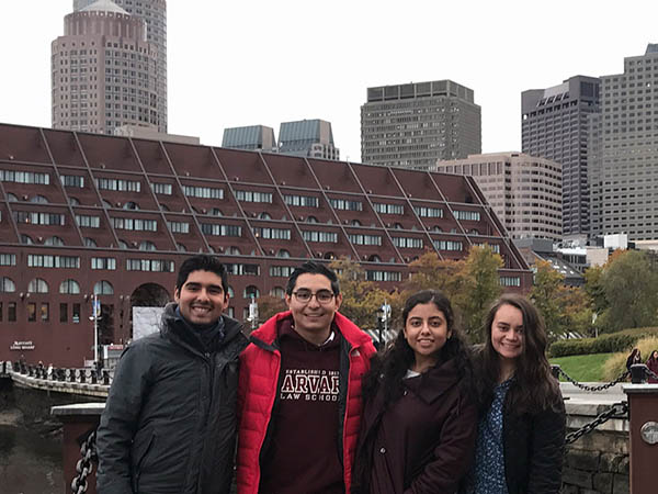 Alumnos de Derecho visitan la Universidad de Harvard y el MIT