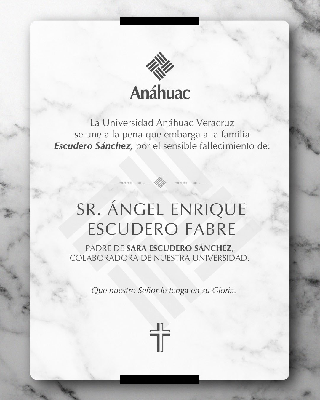 1 / 12 - Sr. Ángel Enrique Escudero Fabre 1 / 12 - Sr. Ángel Enrique Escudero Fabre