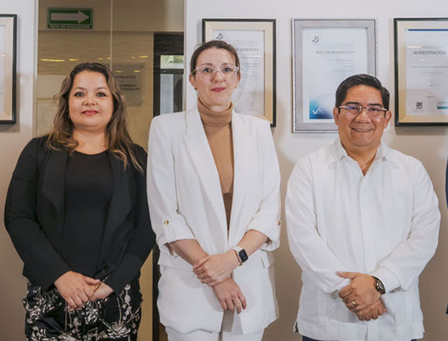 Visita de la Sra. Lydie Martine, Cónsul Honoraria de la República Francesa