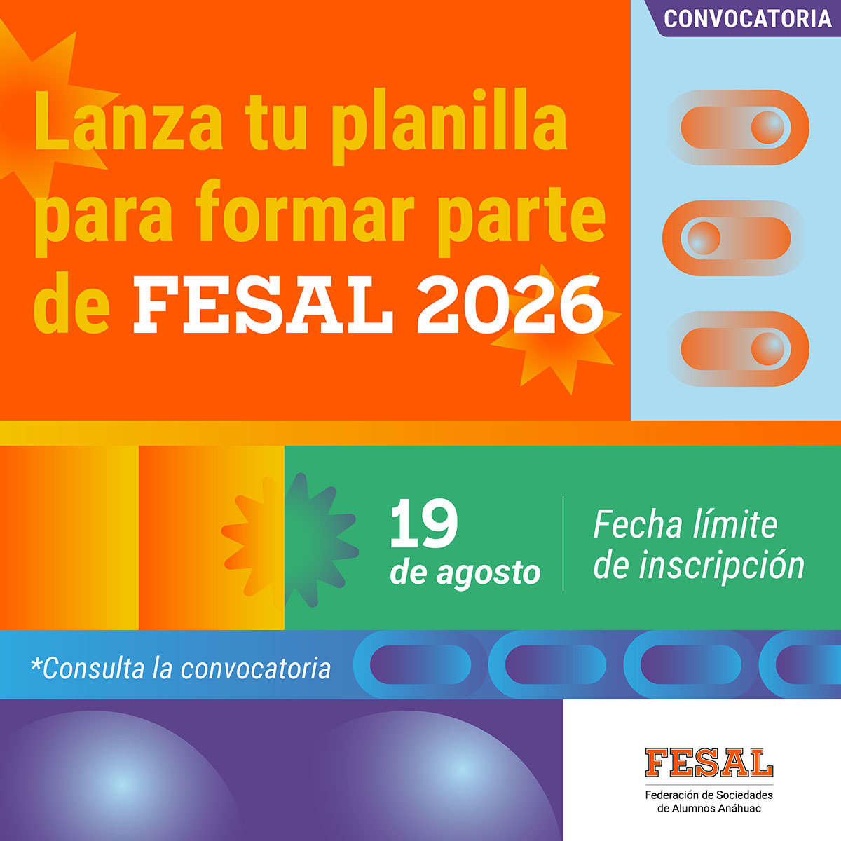 Cerrar vista en pantalla completa Elecciones FESAL: Convocatoria