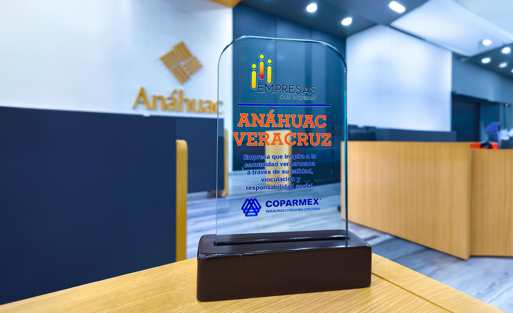 2 / 2 - Anáhuac Veracruz Recibe el Reconocimiento Empresas que Inspiran de Coparmex Veracruz 2 / 2 - Anáhuac Veracruz Recibe el Reconocimiento Empresas que Inspiran de Coparmex Veracruz