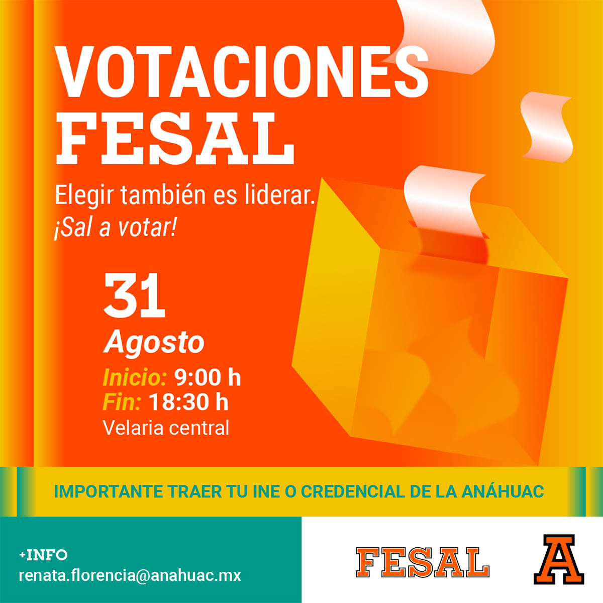 Cerrar vista en pantalla completa Votaciones Fesal