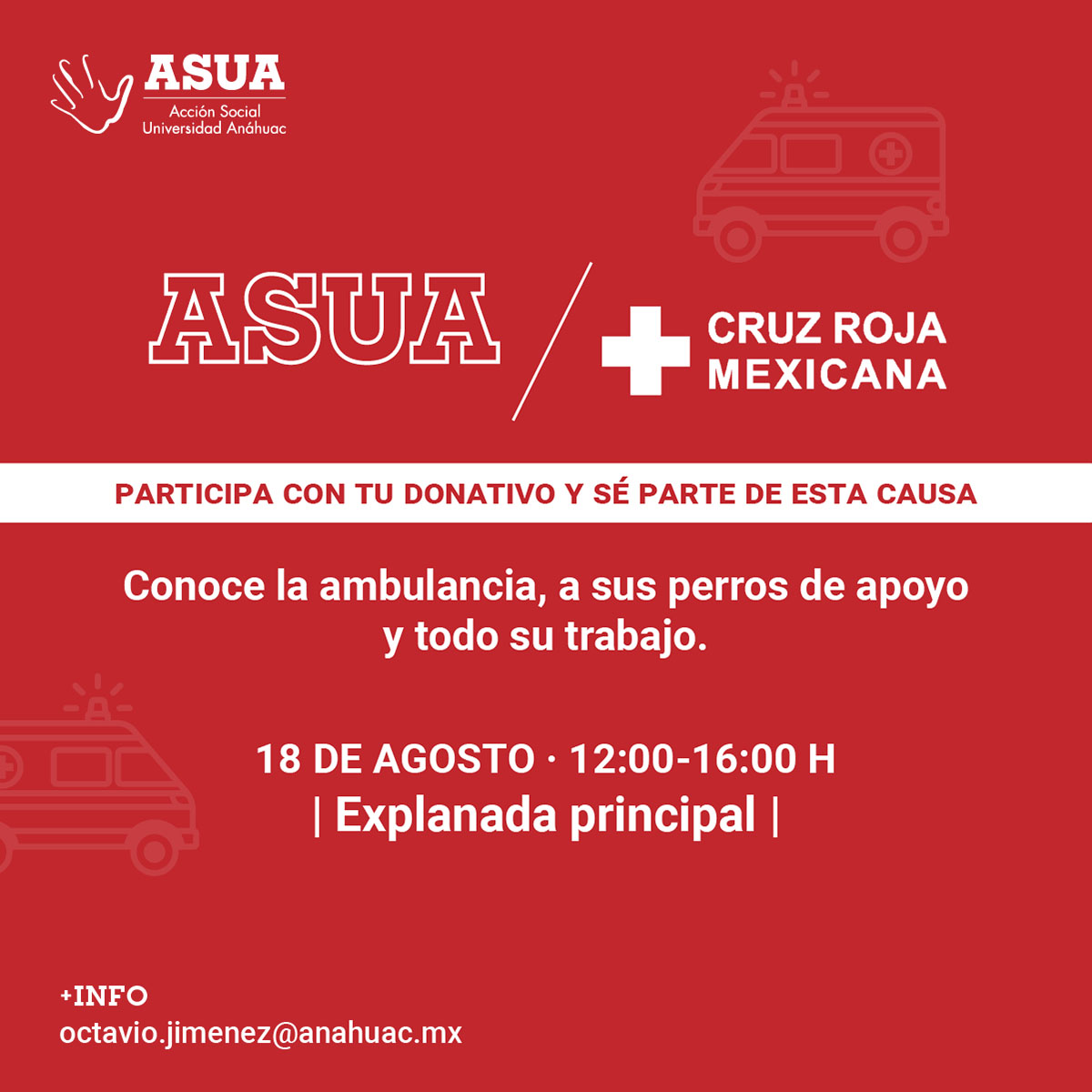 ASUA x Cruz Roja