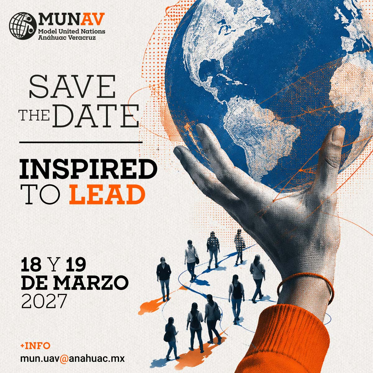 Cerrar vista en pantalla completa Save the Date: MUNAV 2027
