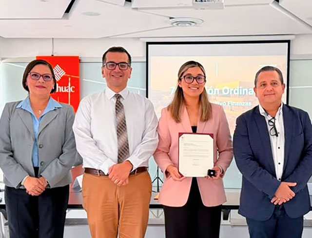 Integración de Nueva Alumna Consejera Consultiva de Administración y Finanzas