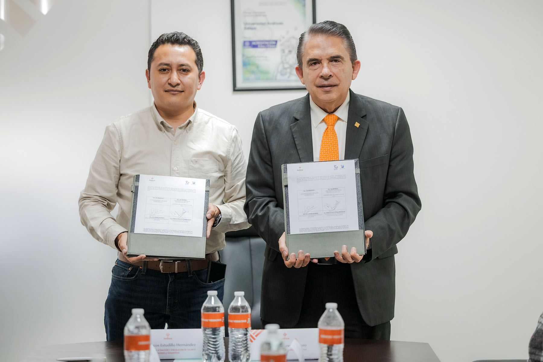 7 / 7 - Firma de Convenio con Geotest y Geoperfora 7 / 7 - Firma de Convenio con Geotest y Geoperfora