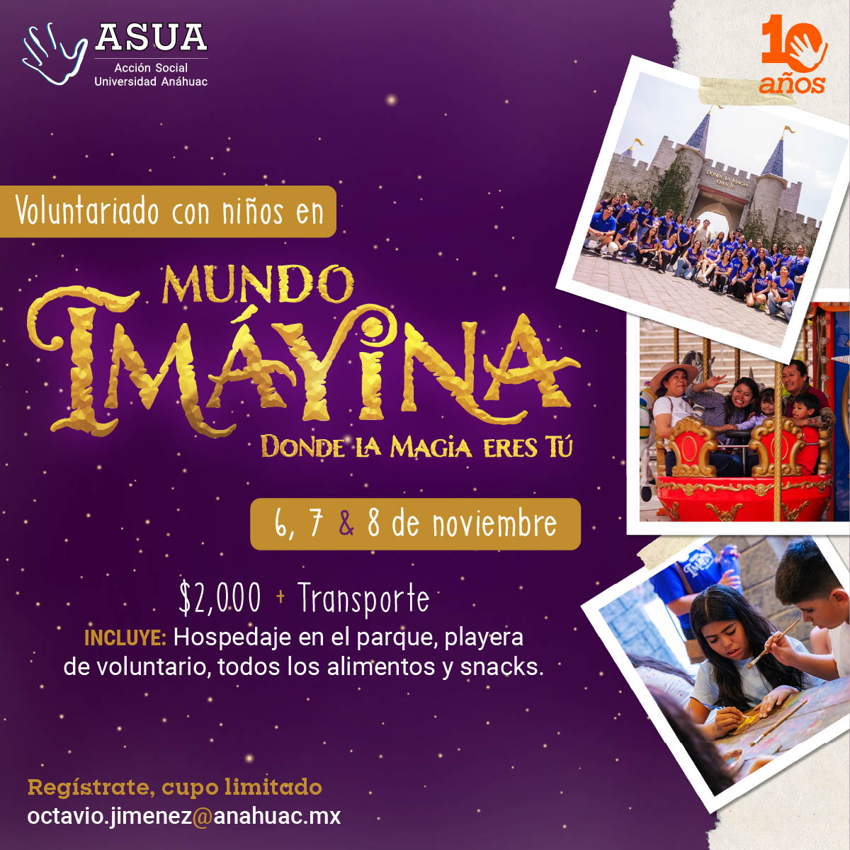 Cerrar vista en pantalla completa Voluntariado en Mundo Imáyina