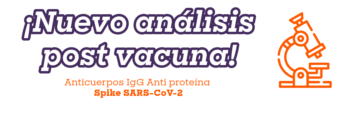 Nuevo análisis post vacuna