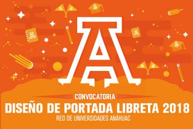 Diseño de Portada para la Libreta Anáhuac 2018