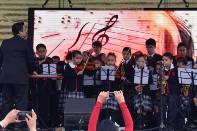 Presentación de la Orquesta Sinfónica Infantil Simón Bolívar