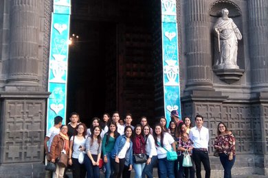 Arquitectura y Diseño Gráfico visitan el Museo Internacional del Barroco