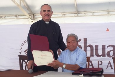 Visita del Padre Alvarito Fernández