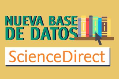 ScienceDirect, nueva Base de Datos
