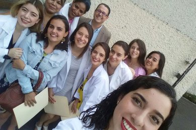 Alumnas de Psicología realizan actividades de campo