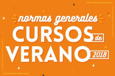 Información para Cursos de Verano 2018