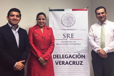 División de Negocios Internacionales en la Delegación de la Secretaría de Relaciones Exteriores