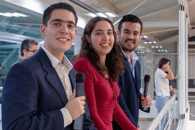 Alumnos de la Escuela de Comunicación transmiten en vivo los partidos de ABE