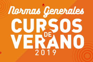 Información para Cursos de Verano 2019