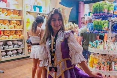 Alumna de Turismo en el Disney ICP 2019