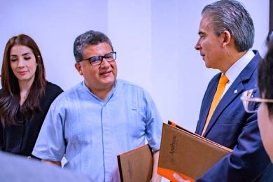 Firma de Convenio con el COVEICyDET