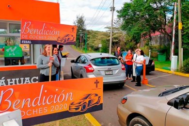 1ra Jornada de Bendición de Coches Anáhuac