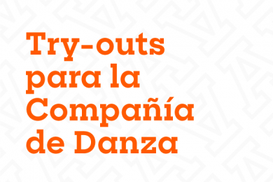 Try-Outs para la Compañía de Danza