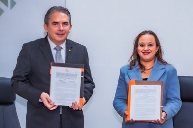 Firma de Convenio con el H. Ayuntamiento de Perote