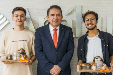 Visita de los Estudiantes de Incoming a Rectoría