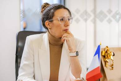 Visita de la Sra. Lydie Martine, Cónsul Honoraria de la República Francesa