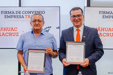 Firma de Convenio de Colaboración con TRABAL