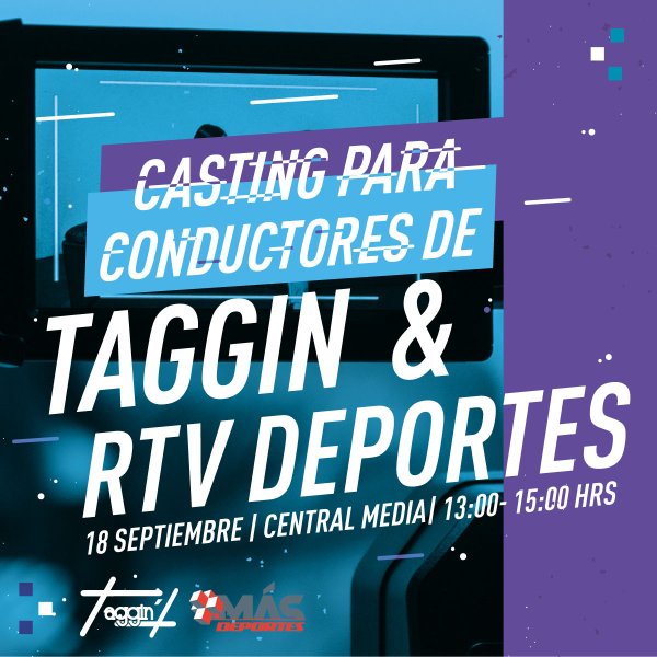 Ver en pantalla completa Casting para Taggin' y RTV Deportes