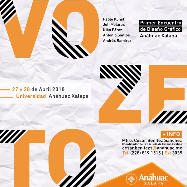 Ver en pantalla completa Primer Encuentro de Diseño Gráfico