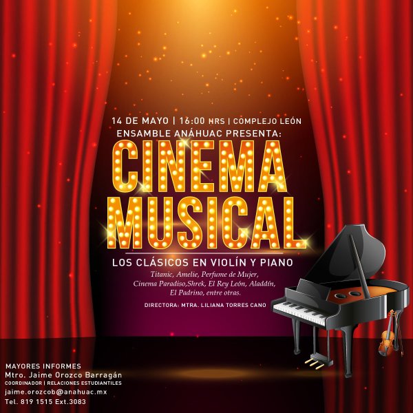 Ensamble Anáhuac: Cinema Musical