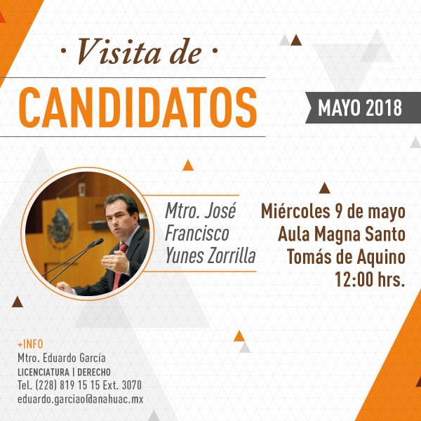 Ver en pantalla completa Visita de Candidatos: Elecciones 2018