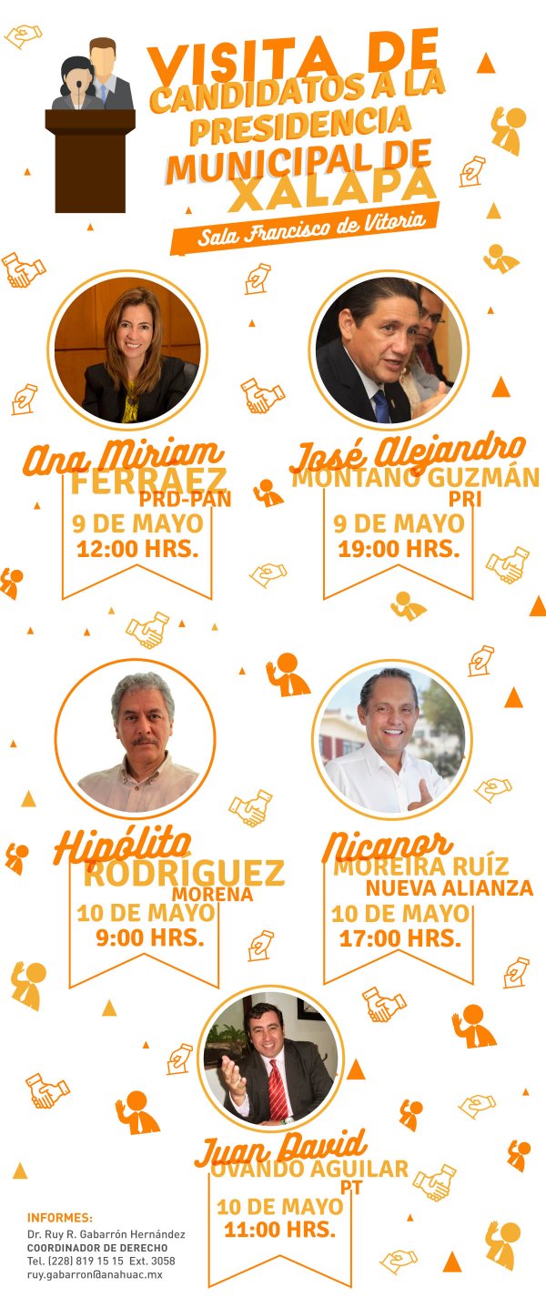 Visita de Candidatos a la Presidencia Municipal de Xalapa