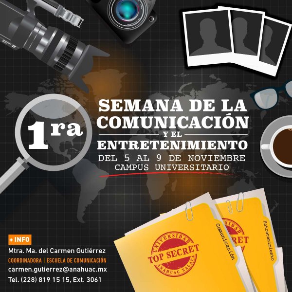 Ver en pantalla completa Primera Semana de la Comunicación y el Entretenimiento