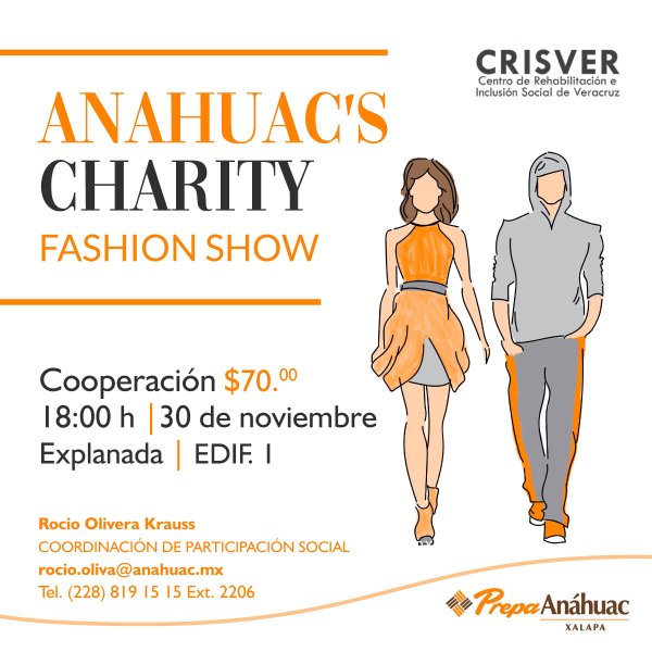 Ver en pantalla completa Anahuac's Charity Fashion Show