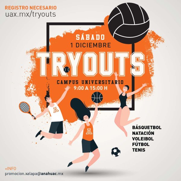 Ver en pantalla completa Tryouts 2018