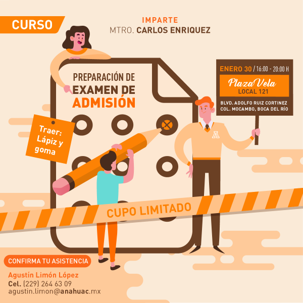 Ver en pantalla completa Preparación para Examen de Admisión: Boca del Río