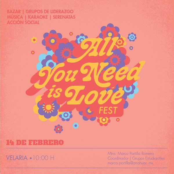 Ver en pantalla completa All You Need is Love FEST