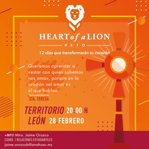 Reto Heart of a Lion: Segunda Actividad