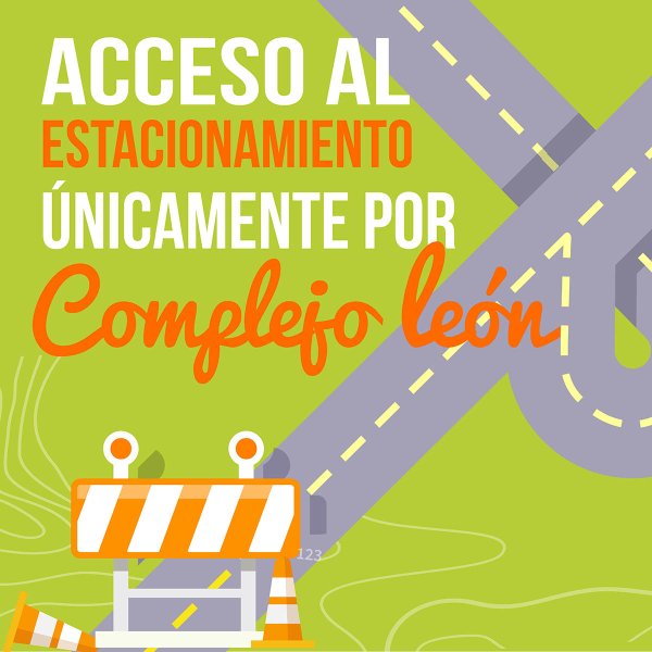 Ver en pantalla completa Acceso al Estacionamiento General