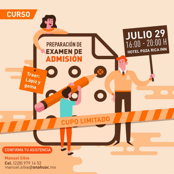 Ver en pantalla completa Curso de Preparación para el Examen de Admisión: Poza Rica