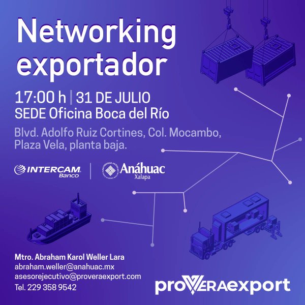 Ver en pantalla completa Networking Exportador