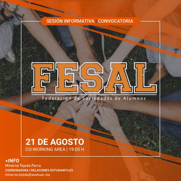 Ver en pantalla completa Federación de Sociedades de Alumnos: Convocatoria