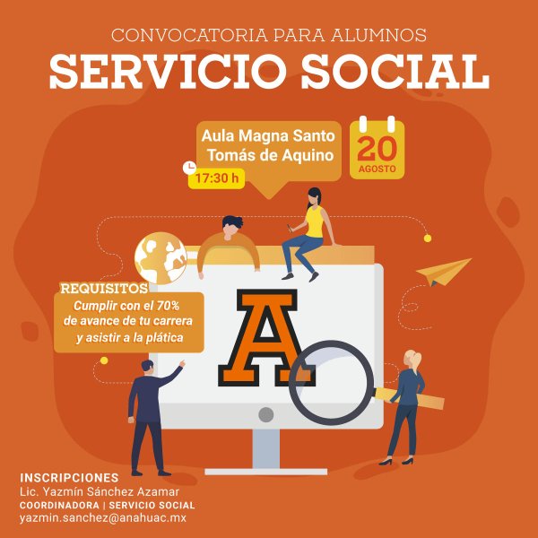 Ver en pantalla completa Reunión Informativa para Servicio Social