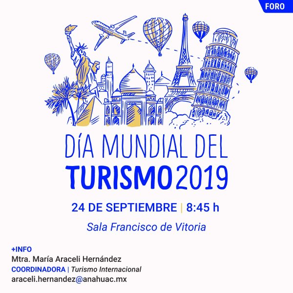 Ver en pantalla completa Día Mundial del Turismo 2019