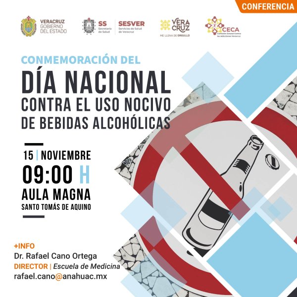 Ver en pantalla completa Día Nacional contra el Uso Nocivo de Bebidas Alcohólicas
