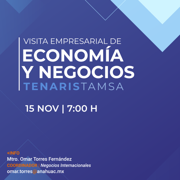 Ver en pantalla completa Visita Empresarial de Economía y Negocios a Tenaris Tamsa